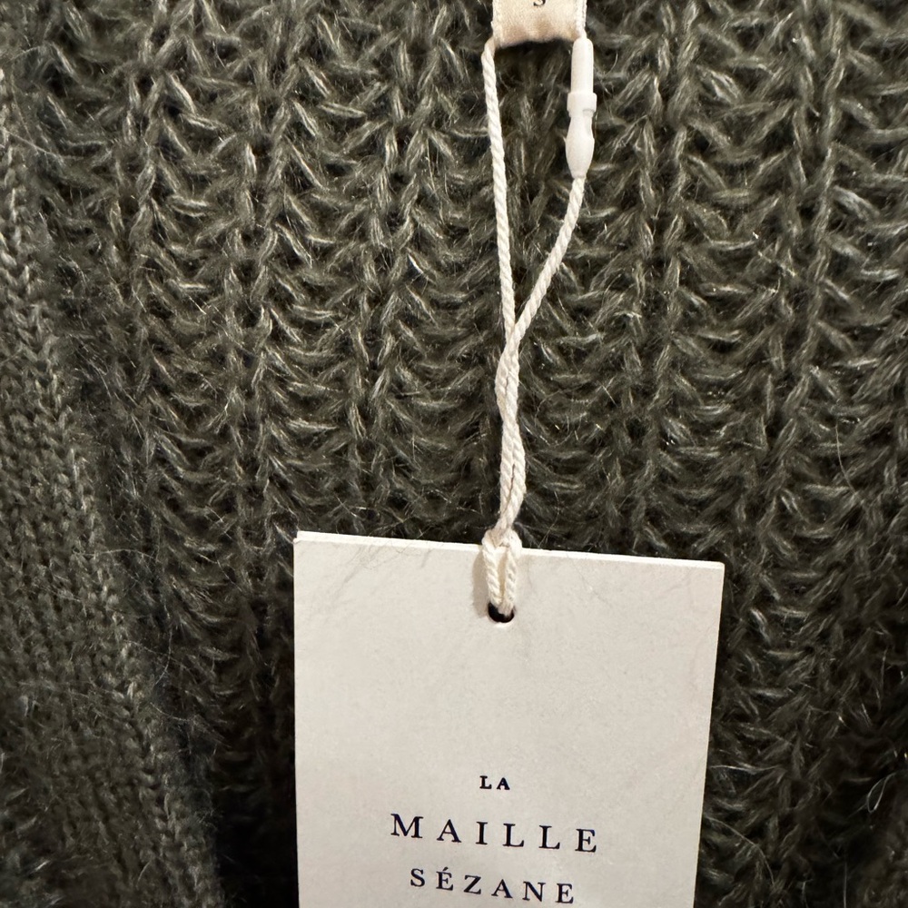 NWT Sezane Rare- Achille Cardigan size small - Picture 9 of 9